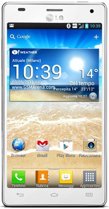 Смартфон LG Optimus 4X HD P880 White - Вятские Поляны