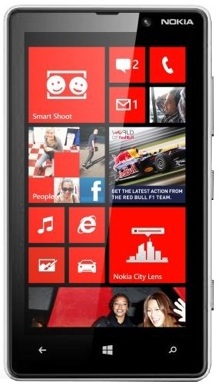 Смартфон Nokia Lumia 820 White - Вятские Поляны