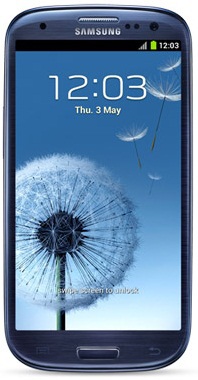 Смартфон Samsung Galaxy S3 GT-I9300 16Gb Pebble blue - Вятские Поляны